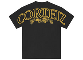 Corteiz Royale Heavyweight T-Shirt - Black/Yellow